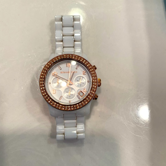 Michael Kors Ceramic Watch 